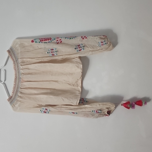 ROCOCO SAND X REVOLVE Off the Shoulder Top Cold Shoulder Boho b99 - Picture 11 of 11